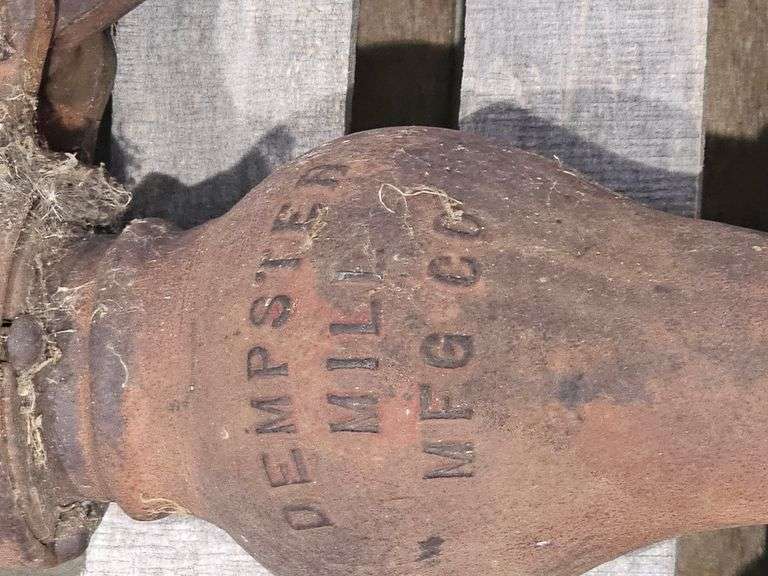 Dempster Mill Mfg Co Hand Water Pump, Cast Iron, Serial 2108