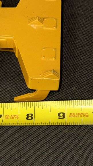 Model Aircraft Towbar, Metal, Yellow, Approx. 9 inches