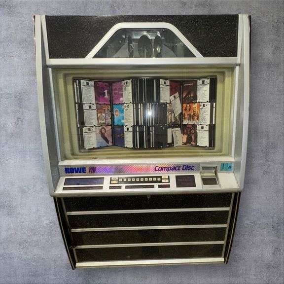 Rowe CD-100 Jukebox, Compact Disc, Serial No. 1255, 120V, 530W. Unknown working condition