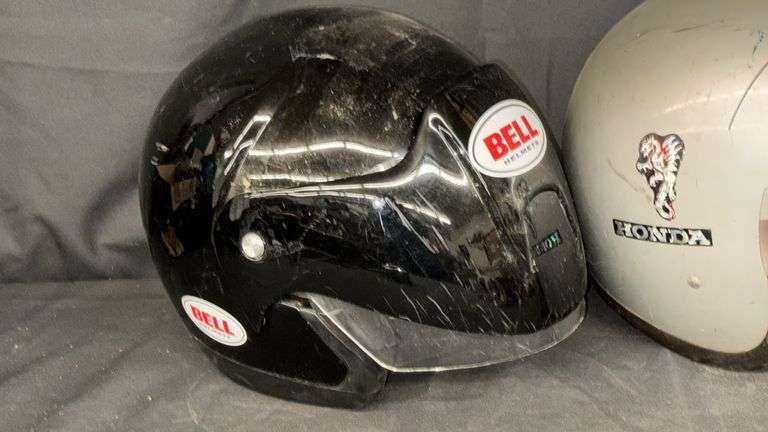 Honda Open-Face Motorcycle Helmet, Bell Helmet