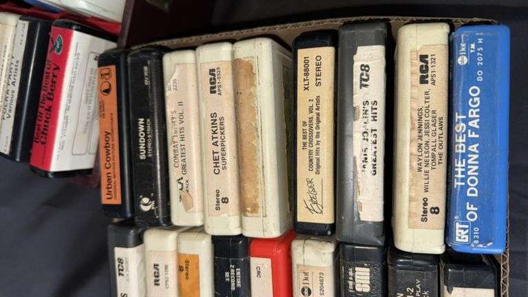 8-Track Tapes Collection, Various Artists and Genres, 30+ Tapes