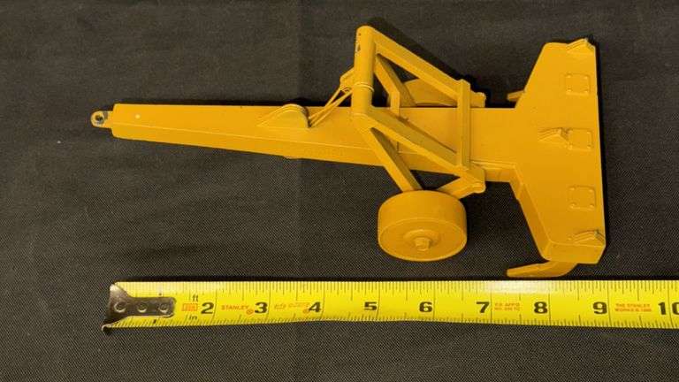 Model Aircraft Towbar, Metal, Yellow, Approx. 9 inches