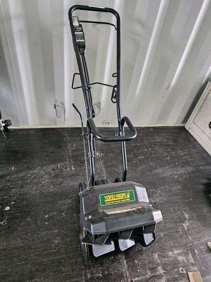 Yard-Man Electric Tiller Model 316, Electric Power Source