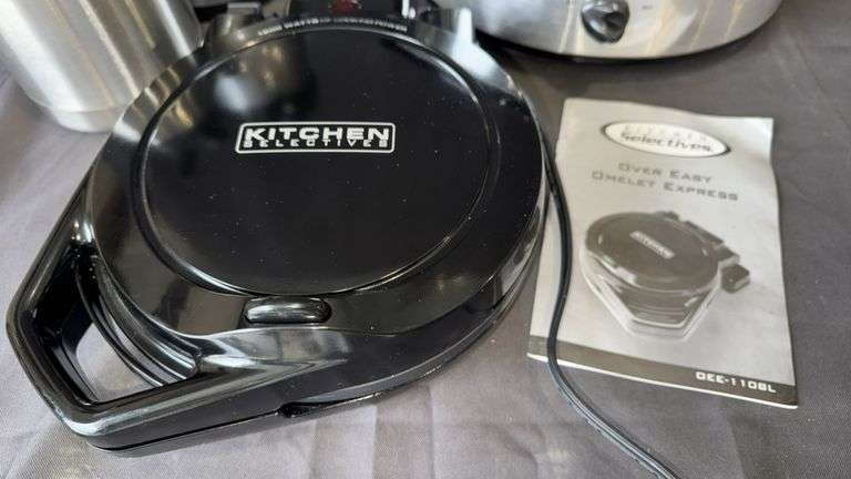 Hamilton Beach Slow Cooker, Kitchen Selectives Omelet Maker, Oggi Thermal Carafe