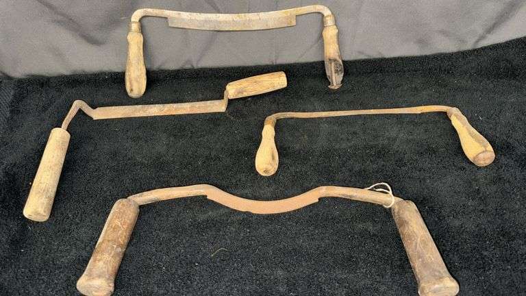 Vintage Drawknives, Wooden Handles