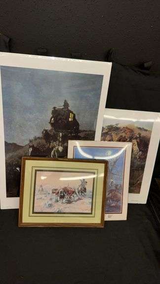 LLOYD MITCHELL Art Prints, Varied Western Themes, 20x16 to 24x36 Inches