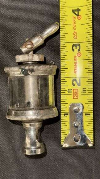 Antique Engine Oiler/Drip Oilers, Brass and Glass, Vintage Machinery Parts