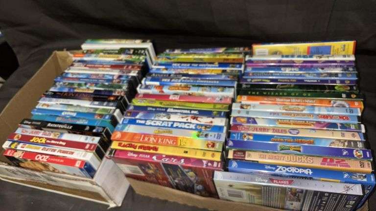Animated and Family DVD Collection, Disney, Universal, DreamWorks
