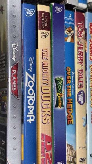 Animated and Family DVD Collection, Disney, Universal, DreamWorks