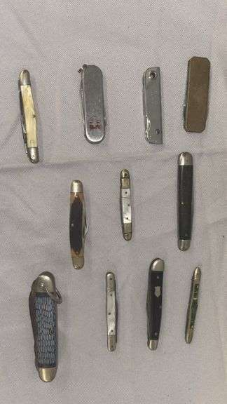 Vintage Pocket Knife Collection - Various Handles & 2-Blade Designs