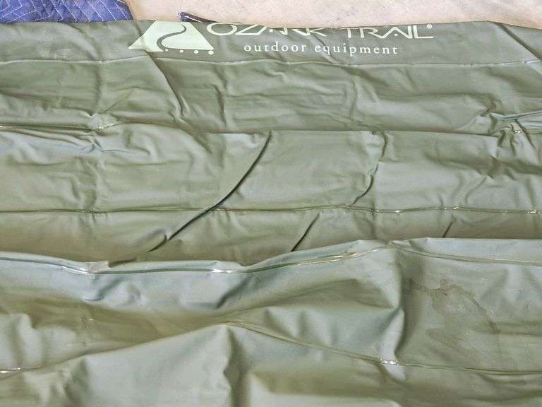 Ozark Trail Inflatable Air Mattress, Green, Vinyl, Standard Valve