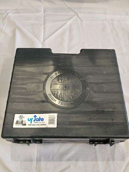 UpJate PC-1013 Portable Gas Cooker, UL Listed, Includes Carry Case