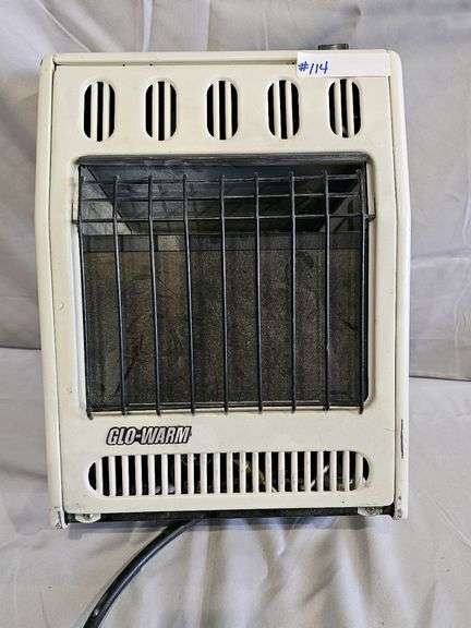Glo-Warm FB-60B Propane Gas Heater, 6,000 BTU/HR, Serial 6660965