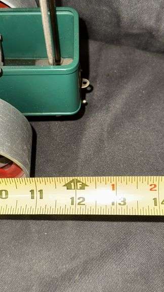 Wilesco Old Smoky Model Steam Roller, Green and Red, Solid Fuel