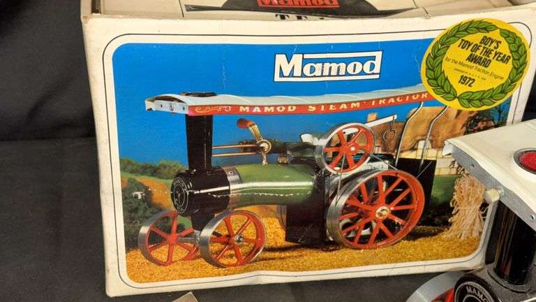 Mamod Steam Tractor Model, 1972 Edition, Original Box & Manual