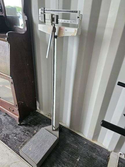 Detecto Beam Balance Scale with Height Rod, 400 lbs Capacity