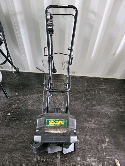 Yard-Man Electric Tiller Model 316, Electric Power Source