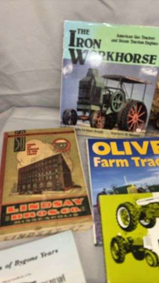 Collection of Tractor and Farming Books Including "The Iron Workhorse"