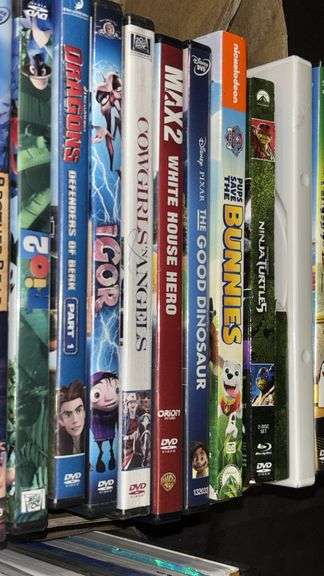 Animated and Family DVD Collection, Disney, Universal, DreamWorks