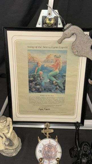 Cook Company Fine Art Sculptures, Cultured Ivory, Song of the Sea Collection