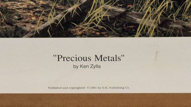 Limited Edition Print "Precious Metals" by Ken Zylla, 2570/2800