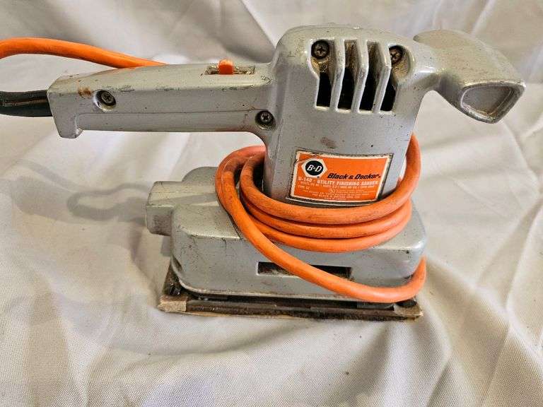 Craftsman Circular Saw 2-1/4 HP, Black & Decker Orbital Sander 7403