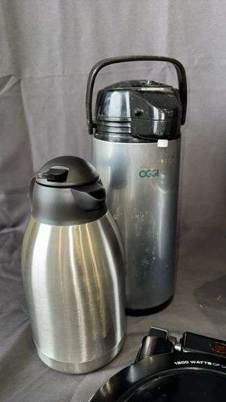 Hamilton Beach Slow Cooker, Kitchen Selectives Omelet Maker, Oggi Thermal Carafe