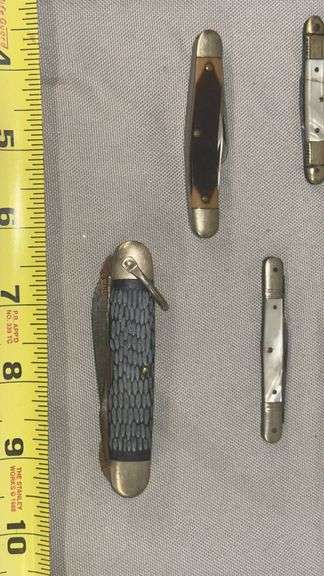 Vintage Pocket Knife Collection - Various Handles & 2-Blade Designs