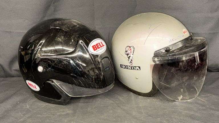 Honda Open-Face Motorcycle Helmet, Bell Helmet
