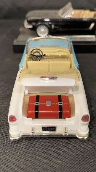 Ford Mustang 1965, Chevrolet 1955, Porsche Typ 356 Roadster 1948 Diecast Models