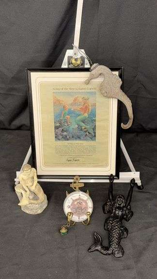 Cook Company Fine Art Sculptures, Cultured Ivory, Song of the Sea Collection
