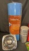 Coleman Camping Gear Set with Lantern, Stove, and Camping Pad