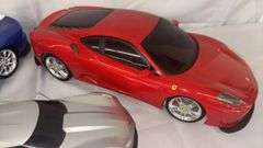 RC Toy Cars, Corvette & Riptide Models, Red/Blue/Silver