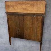 Mission Style Oak Dresser with Mirror, 40x19x40 Inches