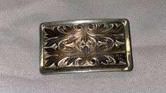 Vintage Metal Belt Buckles with Various Designs, Set of 7