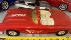 RC Toy Cars, Corvette & Riptide Models, Red/Blue/Silver