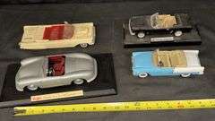 Ford Mustang 1965, Chevrolet 1955, Porsche Typ 356 Roadster 1948 Diecast Models