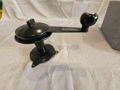 The Worth Co. Anchormate Anchor Reel, Black Metal, Manual Release