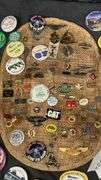 Vintage Collection of 50+ Pins & Badges, Tractors & Motorcycles Theme