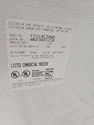 Frigidaire FFU14C3AW0 Commercial Freezer, 27x29x59, Serial WB23841238