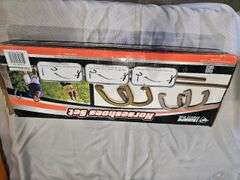Triumph and Classic Games Outdoor Game Set: Tic-Tac-Throw, Horseshoes