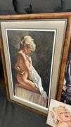 Limited Edition Print "After the Bath",  Steve Hanks, 12/300, Framed