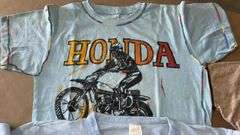 Vintage  New or Lightly Used  T-Shirts Lot, BSA, Honda, FM Crusaders, Sturgis South Dakota