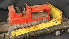 Vintage Nylint Toy Truck and Bulldozer, Metal, 1950s-1970s