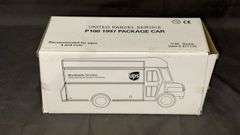 UPS P100 1997 Die-Cast Model Vehicle, 1/30 Scale, Original Packaging