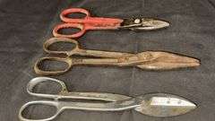 Duluth Diamond Alloy, Wiss and Crescent Large Tin Snips, USA-Made Metal Shears