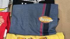 Collection of New or Lightly Used Graphic T-Shirts Featuring Daytona 500, Jaguar, and More