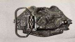 Vintage Belt Buckles, Eagle Designs, Brass Material, 1976, 1986