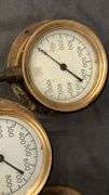 Marsh Instrument Co. Pressure Gauge, Brass, 0-1000 psi