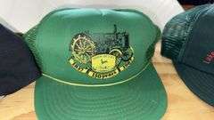 Vintage Collection of New or Lightly Used  Branded and Themed Caps - John Deere, Western Honda, Brow